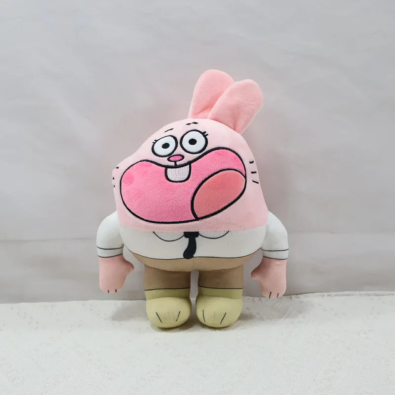 Anime The Amazing World Of Gumbal Plush Toys Kawaii Cat Rabbit Gumball Nicole Anais Sleep Companion Decoration Toy Gift For Fans