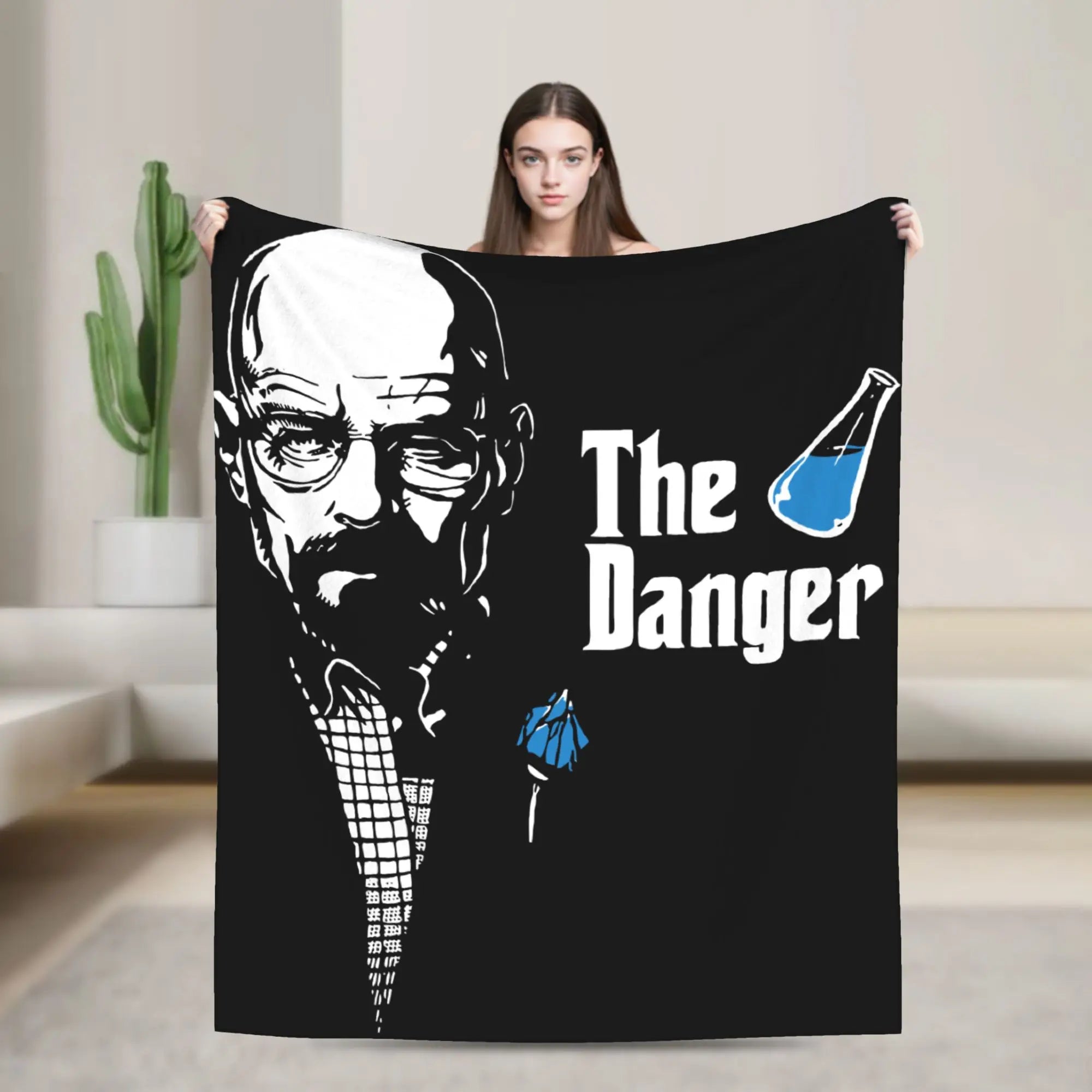 Breaking Bad Barrel Bee Blanket  Wool Novelty Soft Throw Blanket for Bed Sofa Autumn/Winter