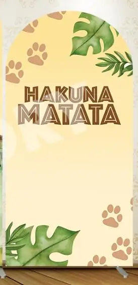 Disney Lion King Arch Covers Birthday Decorations Hakuna Matata theme Arch Wall Backdrop Banner Simba Baby Shower Background
