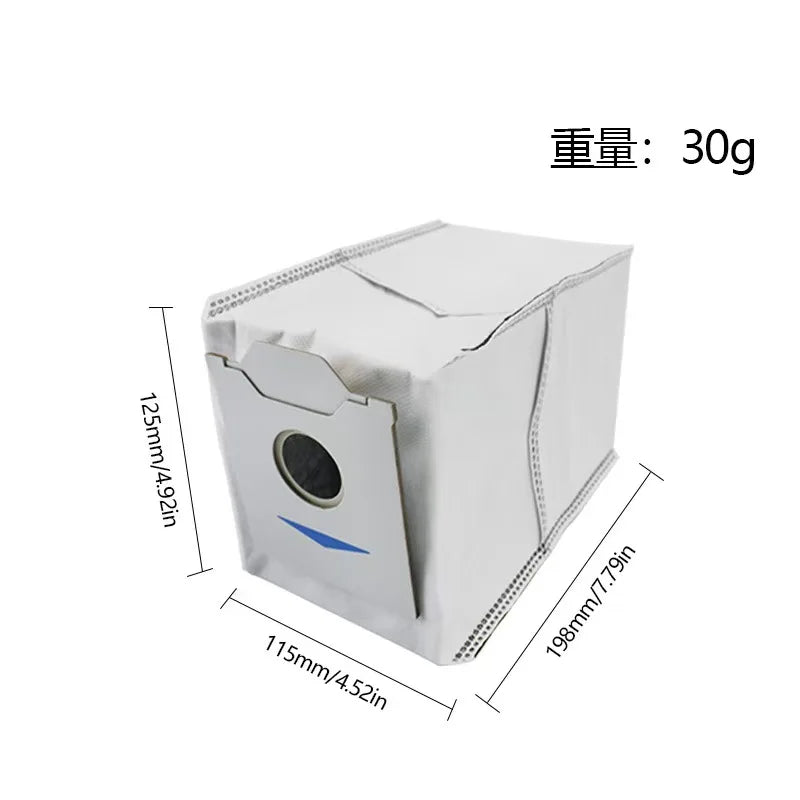 Compatible for Ecovacs Debot N30 Omni / N30 Pro Omni Robot Vacuum Accessories Main Side Brush Hepa Filter Rag Dust Bag Parts