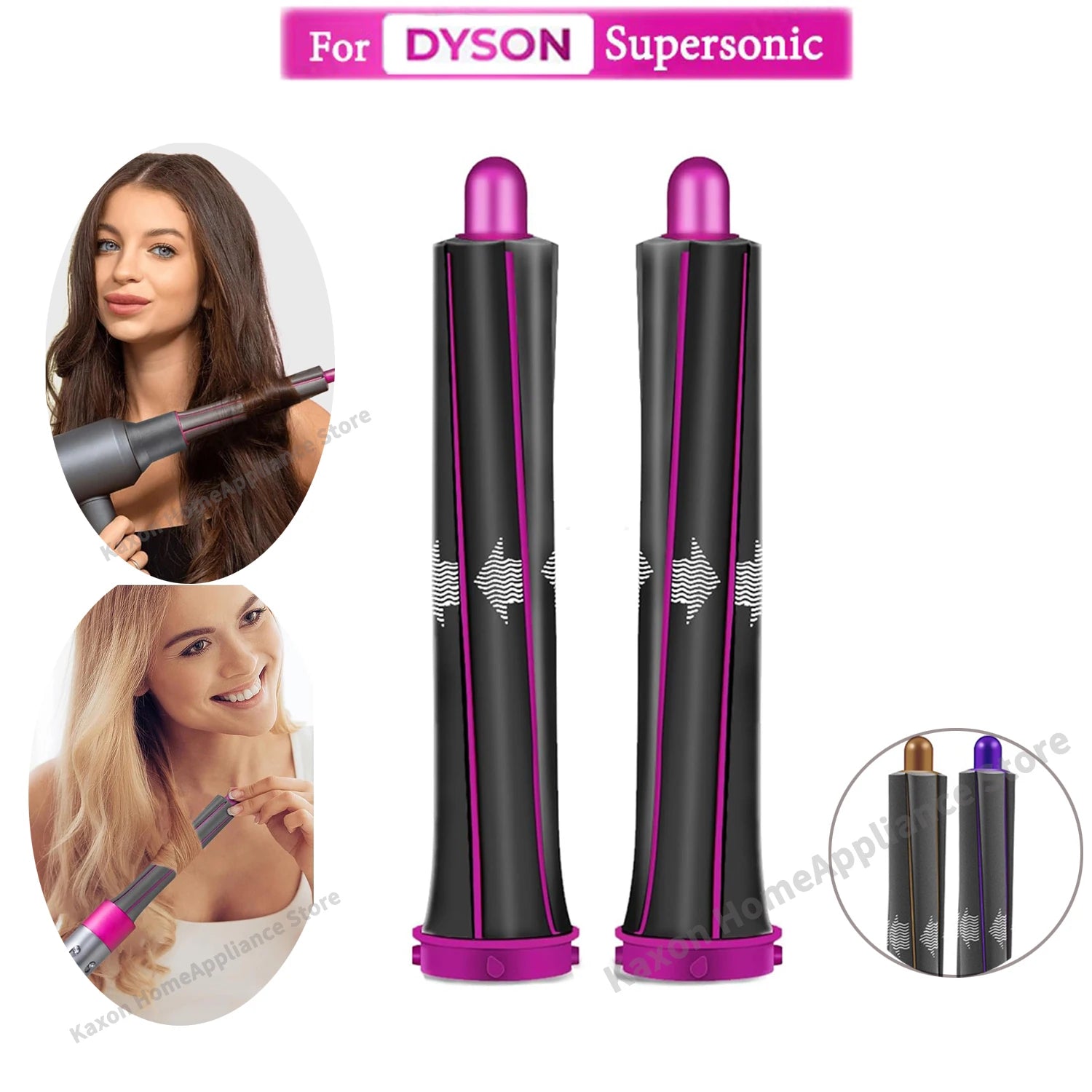 For Dyson Airwrap HS01HS05 and For Dyson HD Series Hair Dryer Attachment Auto Curling Nozzles 20/30mm Curler Wands