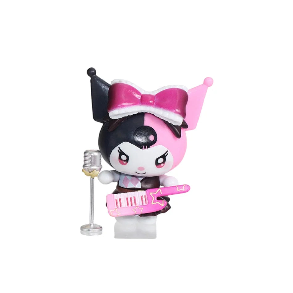 2026 New Sanrio Kuromi Sparkling Idol Series Blind Box Cute Coolomey Decoration Anime Idol Ornament Table Doll Toy Christmas Gif