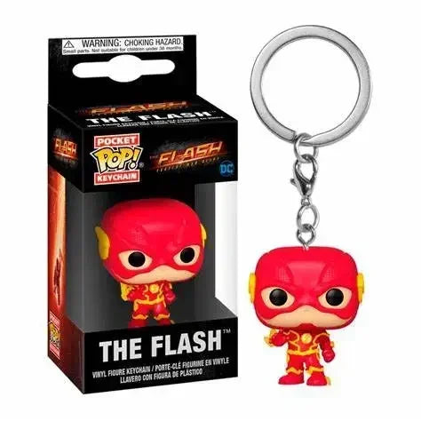 FUNKO Pop Batman Superman SuperGirl New Justice League Aquaman the Flash Wonder Women Pocket Pop Keychain Figure Collection Toys