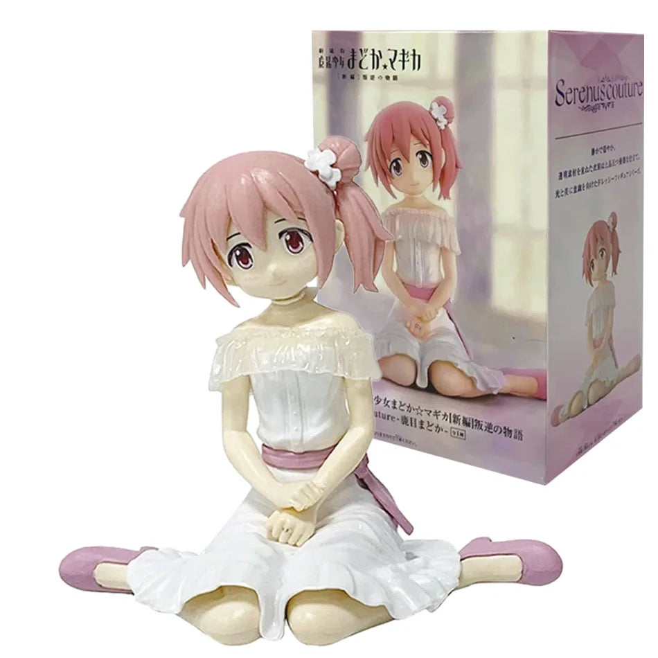 10CM Banpresto Serenus  Puella Magi Madoka Magica Kaname Madoka Collectible Anime Peripheral Action Figure Figurine Model Toys