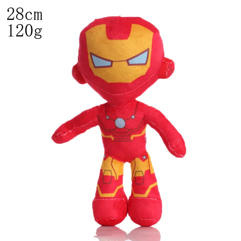 Classics Movie Marvel Comics The Avengers 30CM Spider Plush Stuffed Toys  Room Sleep Companion Plush toys Christmas Gifts