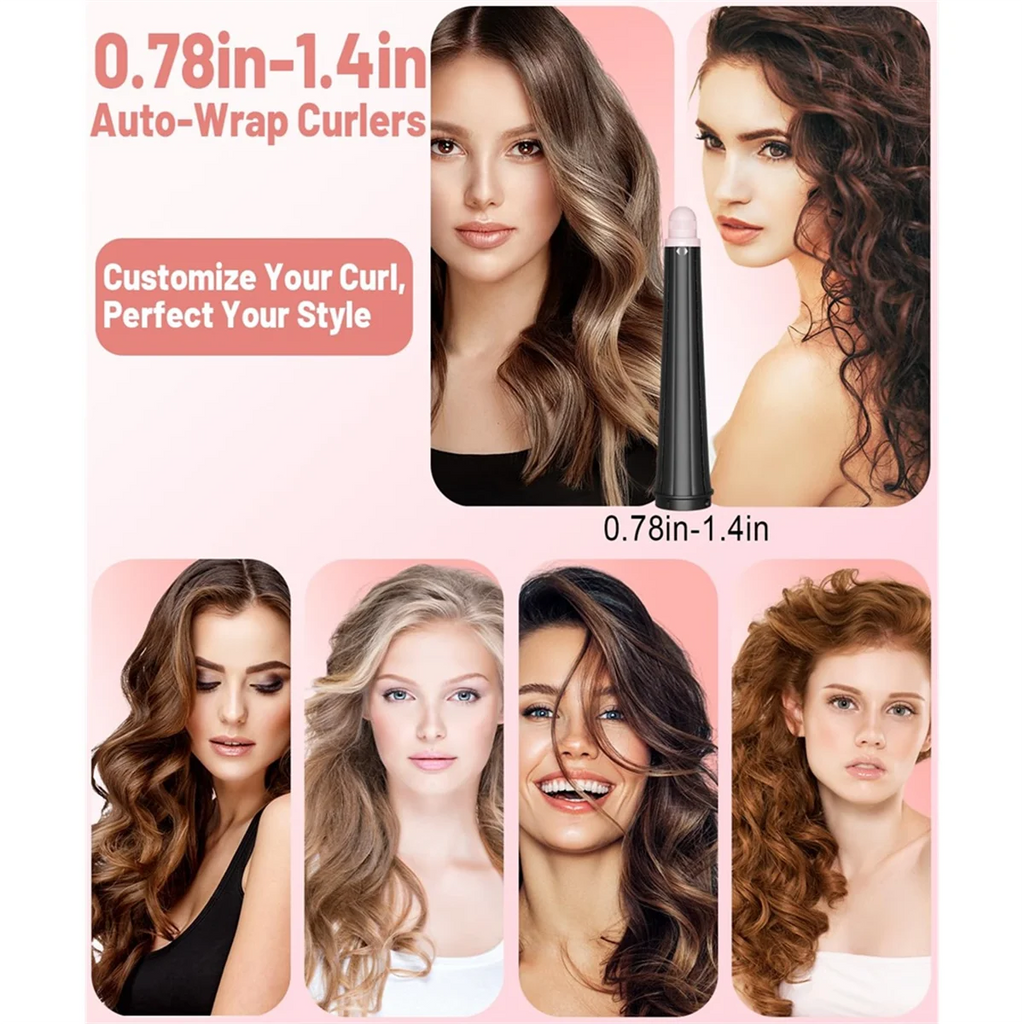 NEW 0.78-1.4inch Conical Long Barrels Attachment for Dyson Airwrap HS01 HS05 HS08 ,for Barrels Curl and Wave Curl Hair