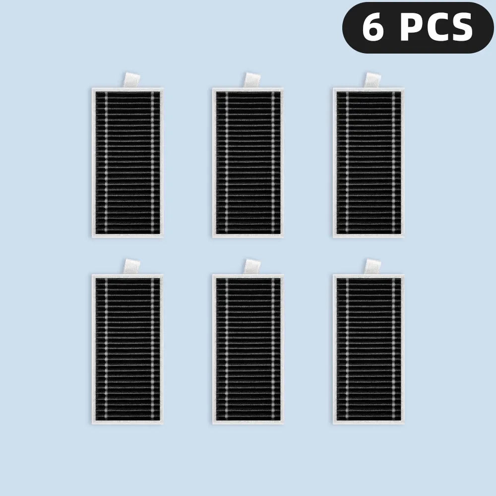 Compatible For ( ECOVACS DEEBOOT X11 OMNICYCLONE / X11 PRO OMNI ) Spare Parts Accessories Main Side Brush HEPA Filter Roller Mop