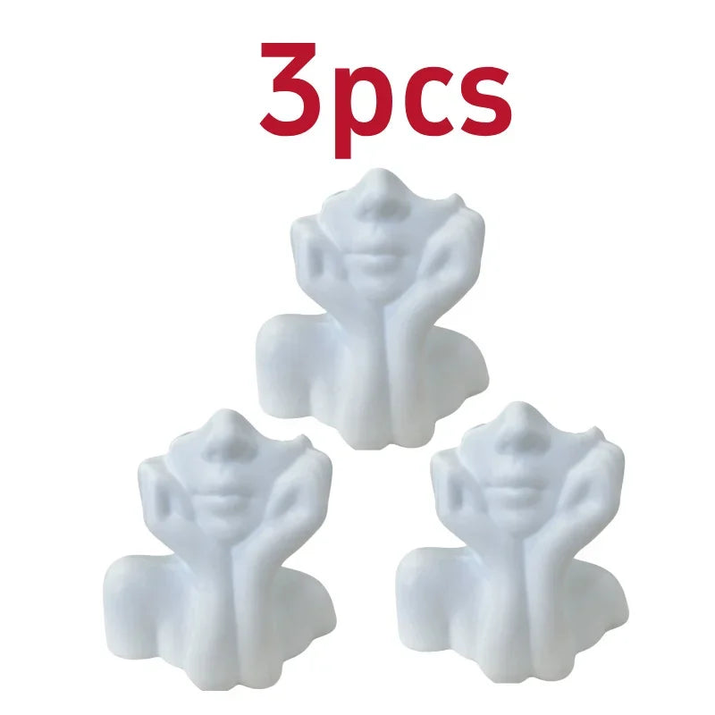 Creative Human Art Sculpture Hands-Shaped Makeup Brush Holder Multifunctional Storage Pen Holder Makeup Brush Holder Decorations