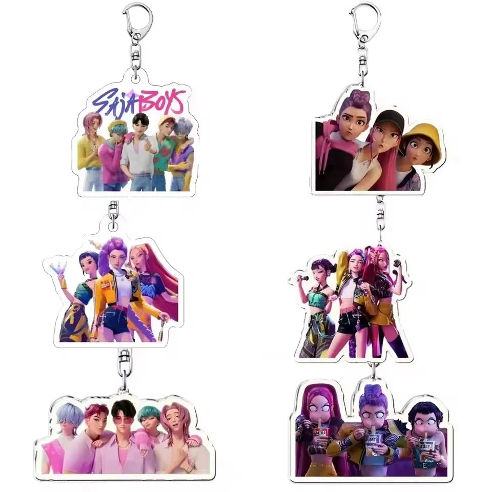 Demon Hunter Birthday Party Supplies Favors Kids Surprise Goody Bags Fillers Balloons Banner for Girls K-pop Anime Cosplay Party