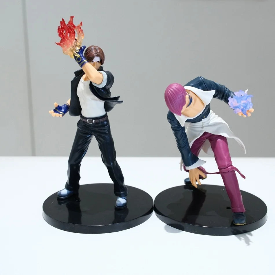 Action Figures The King of Fighters '98 SNK Gk Statue Kyo Kusanagi Iori Yagami Arcade Asamiya Game peripheral PVC Model Toy Gift