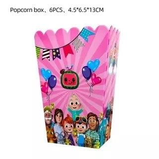 Cartoon Family Theme Birthday Party Decoration Disposable Set Tableware Plate Napkins Tablecloth For Kid Shower Supplies Puzzle