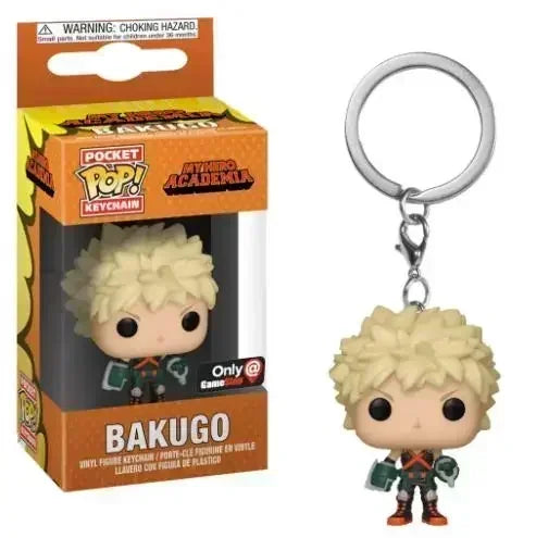 Funko POP Keychain My Hero Academia Himiko Toga Kurogiri Twice Hatsume Shigaraki Deku Bakugo Togata Dabi Midoriya Jiro Toys