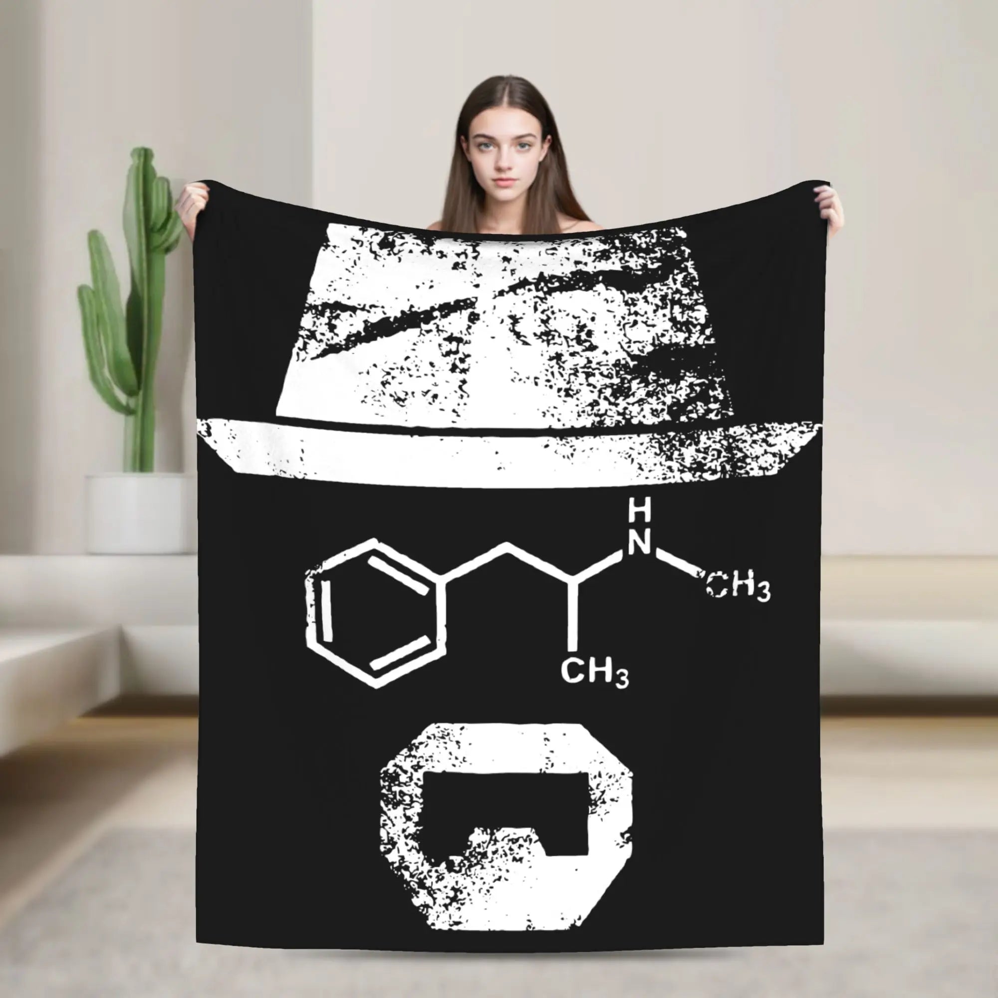 Bryan Cranston Blanket Breaking Bad Walter White Plush Novelty Warm Throw Blanket for Bed Sofa  Winter