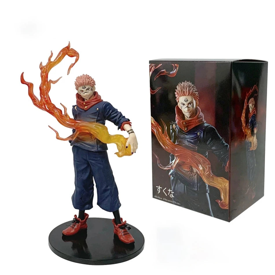 21cm Anime  Doll Jujutsu Kaisen Figure Itadori Yuji Action Figure Model PVC Toy Peripherals Collection Desktop Accessories Gift