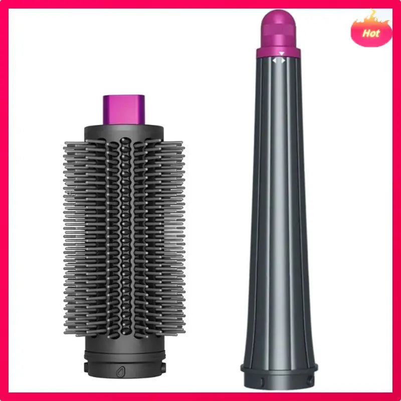 Conical Long Barrels(0.78In-1.4In) Round Volumizing Brush For Dyson Airwrap HS01 HS05 HS08 Curling Iron Attachment