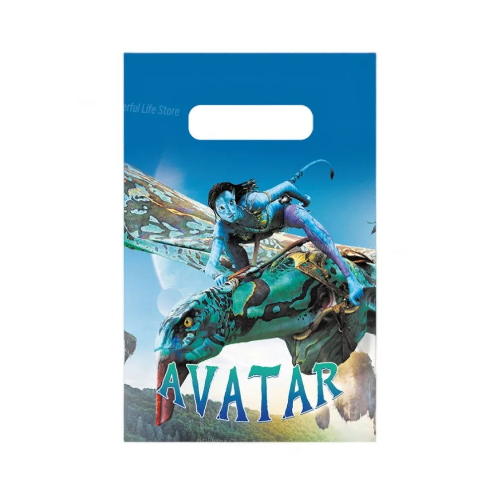 Avatar 3 Balloon Birthday Party Decoration Tableware Cup Plate Tablecloth Banner Background Gift Bag Baby Shower Supplies Gift
