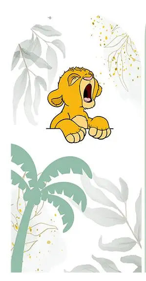 Cartoon Lion King Simba Baby Shower Arch Wall Panels Backdrop Party Supplies Boy Birthday Banner Decors Safari Jungle Background