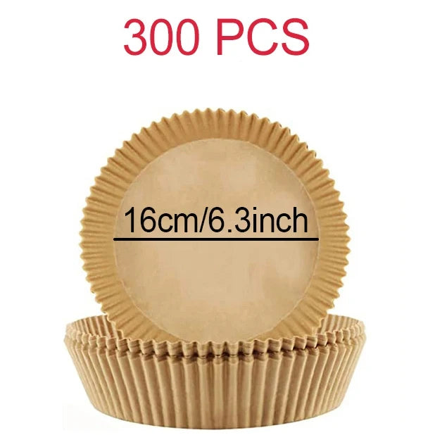 Air Fryer Disposable Paper Liner For Cosori ninja  Square/Round Nonstick Parchment Baking Oven Paper Kitchen Accessories