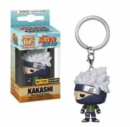Funko POP New NARUTO Jiraiya Kurama Sasuke Kakashi Madara Sasuke Uchiha Kawaki Boruto Pocket Pop Keychain Model Toys Gifts