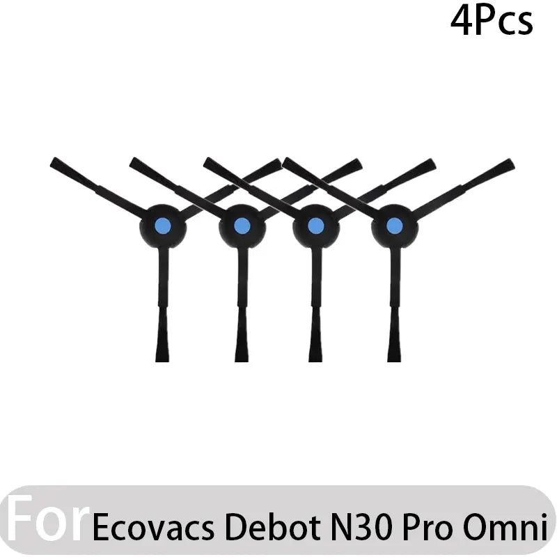 Compatible for Ecovacs Debot N30 Omni / N30 Pro Omni Robot Vacuum Accessories Main Side Brush Hepa Filter Rag Dust Bag Parts