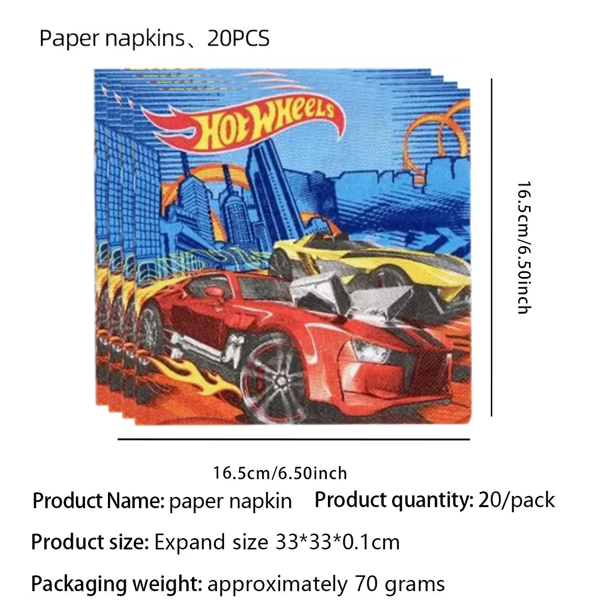 Hot Wheels Birthday Party Decor Disposable Tableware Racing Car Gift Bag Tablecloth Cake Balloon Plate Boy Kid Party Supplie Set