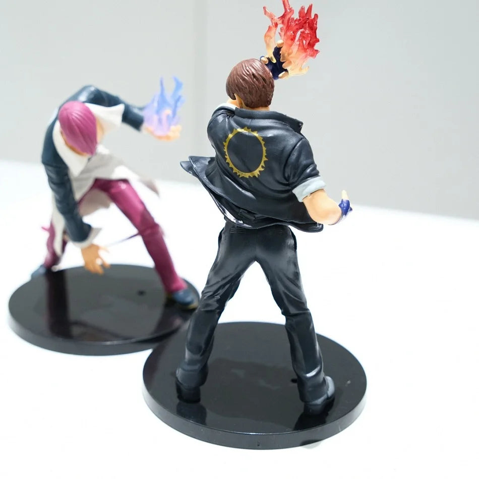 Action Figures The King of Fighters '98 SNK Gk Statue Kyo Kusanagi Iori Yagami Arcade Asamiya Game peripheral PVC Model Toy Gift