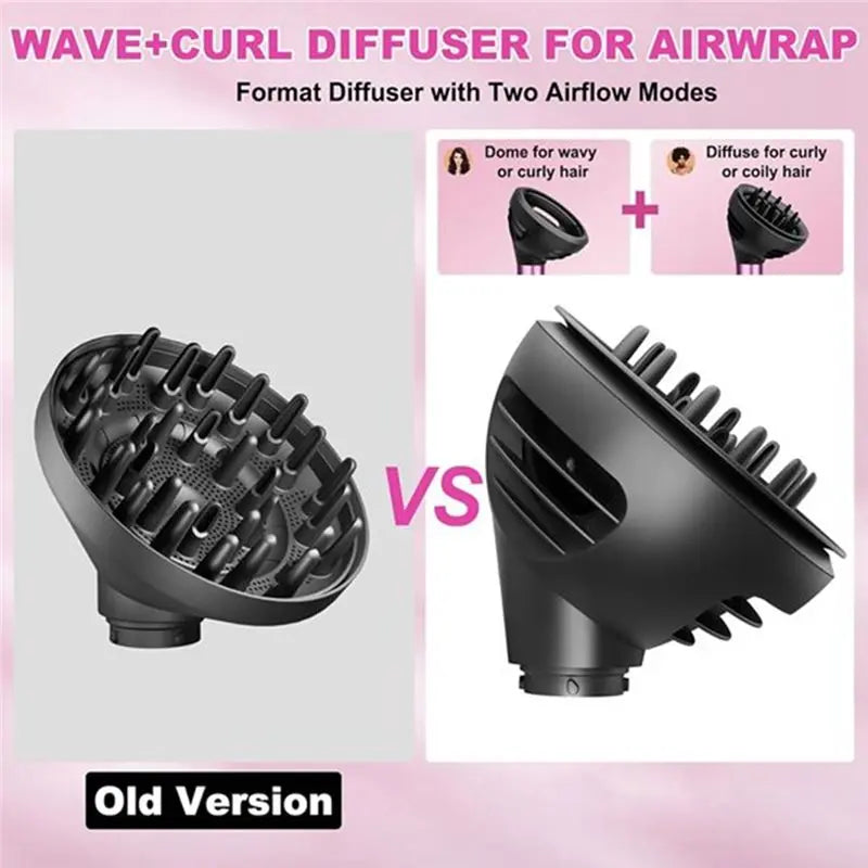 A60P Hair Nozzle For Dyson Airwrap HS01 HS05 HS08 Hair Straightener/Curling For Dryer-Faster And Define Wavy, Cu-Rly