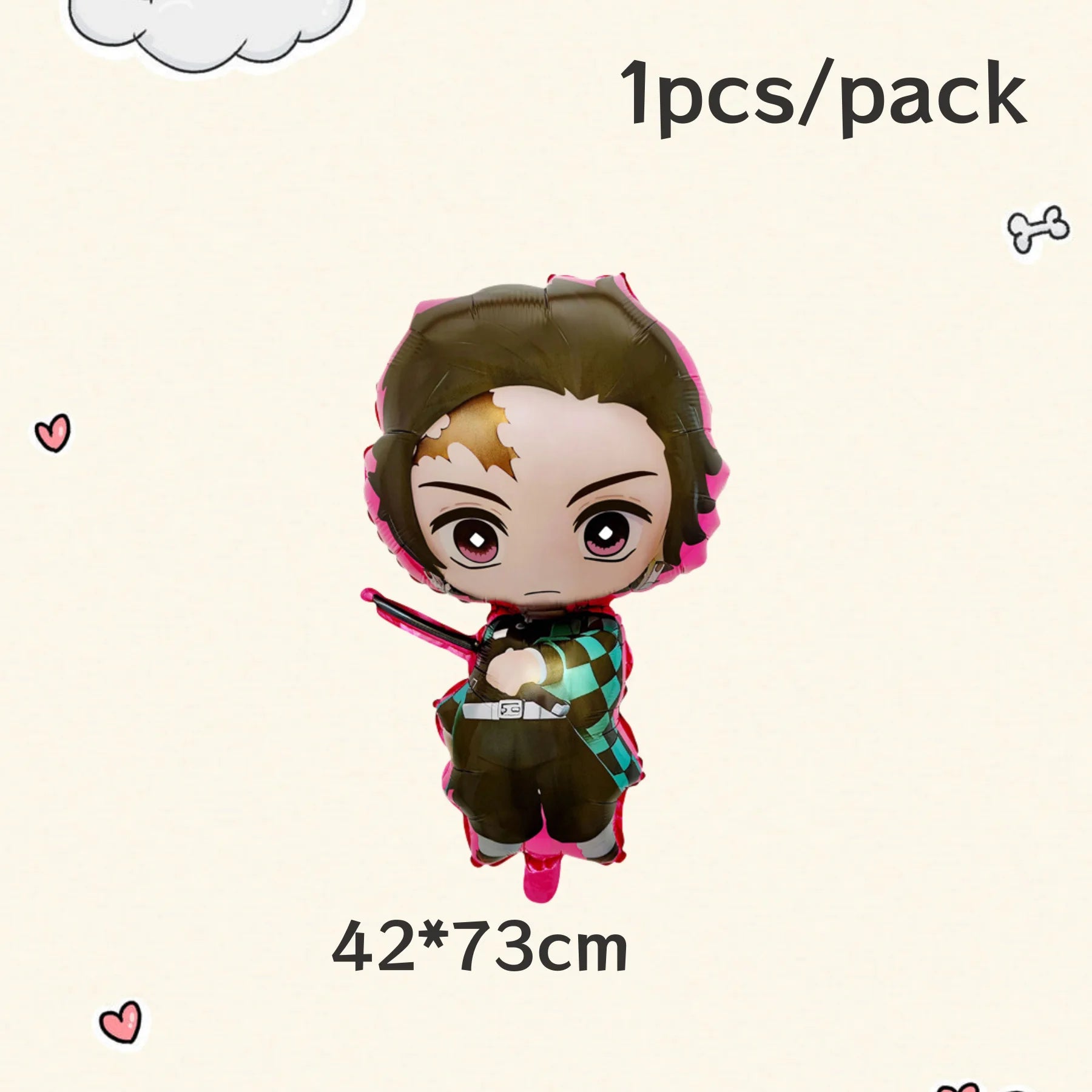 Demon Slayer Latex Balloons Happy Birthday Party Decoration Kimetsu no Yaiba Balloon Baby Shower Kids Favor Gift Party Supplies