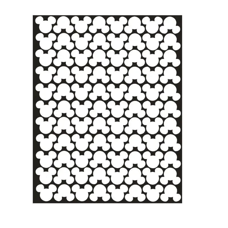 88pcs/set Cartoon Mouse Head Wall Sticker For Kids Rooms Home Decor Glass Bottle Kitchen Label Adhesive Stickers Art Wallpaper