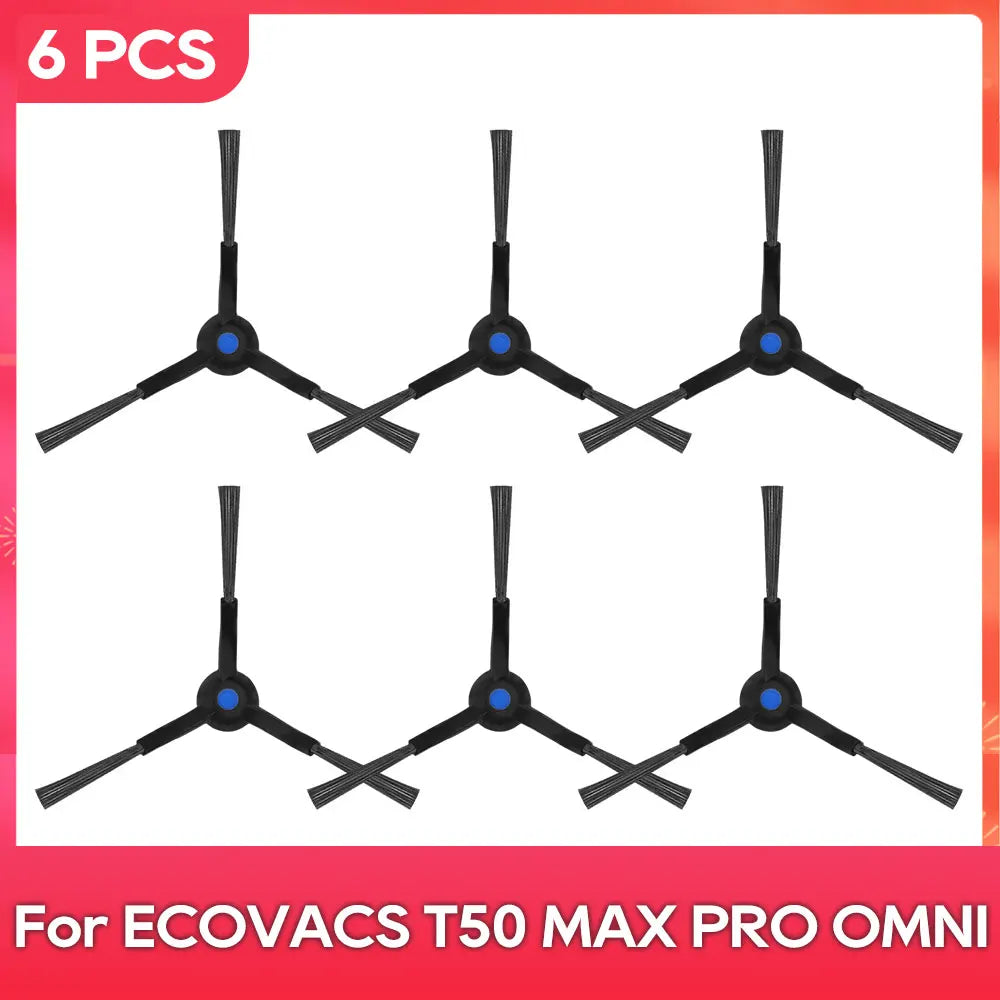 Compatible For ( ECOVACS T50 MAX PRO OMNI ) Replacement Parts Accessories Main Side Brush Mop Cloth Dust Bag Hepa Filter