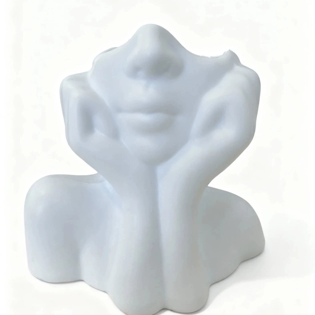 Creative Human Art Sculpture Hands-Shaped Makeup Brush Holder Multifunctional Storage Pen Holder Makeup Brush Holder Decorations