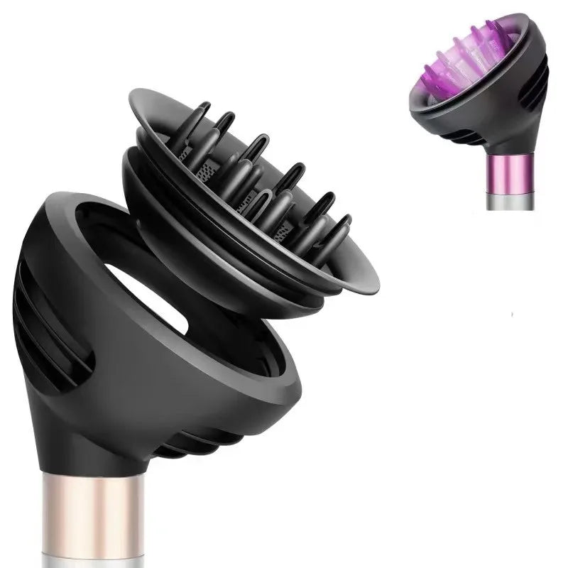 Wave Curl 2-in-1 Diffusion Nozzle compatible with Dyson Airwrap HS01 HS05 HS08 curling iron spare