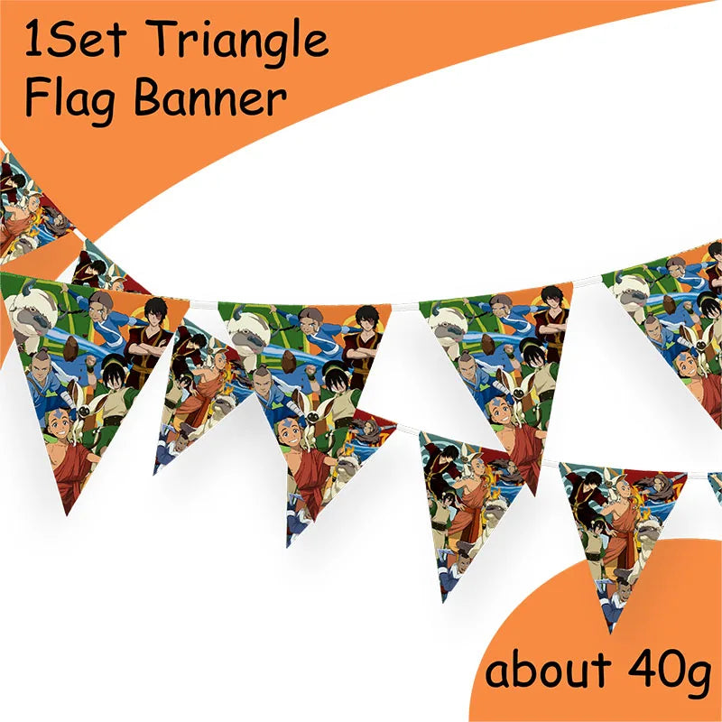 Avatar Birthday Decoration Angle Disposable Tableware Cup Plate Tablecloth Baby Shower Kids Girls Boy Party Supplies