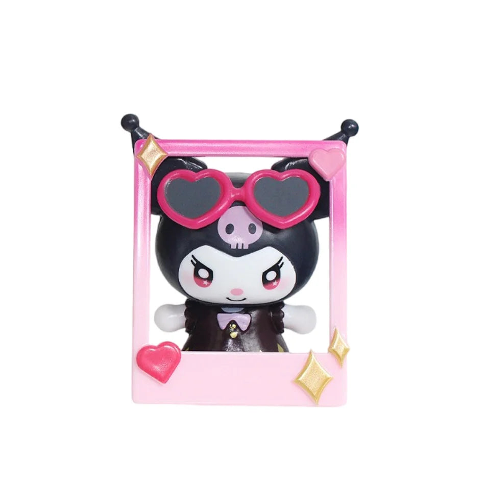 2026 New Sanrio Kuromi Sparkling Idol Series Blind Box Cute Coolomey Decoration Anime Idol Ornament Table Doll Toy Christmas Gif