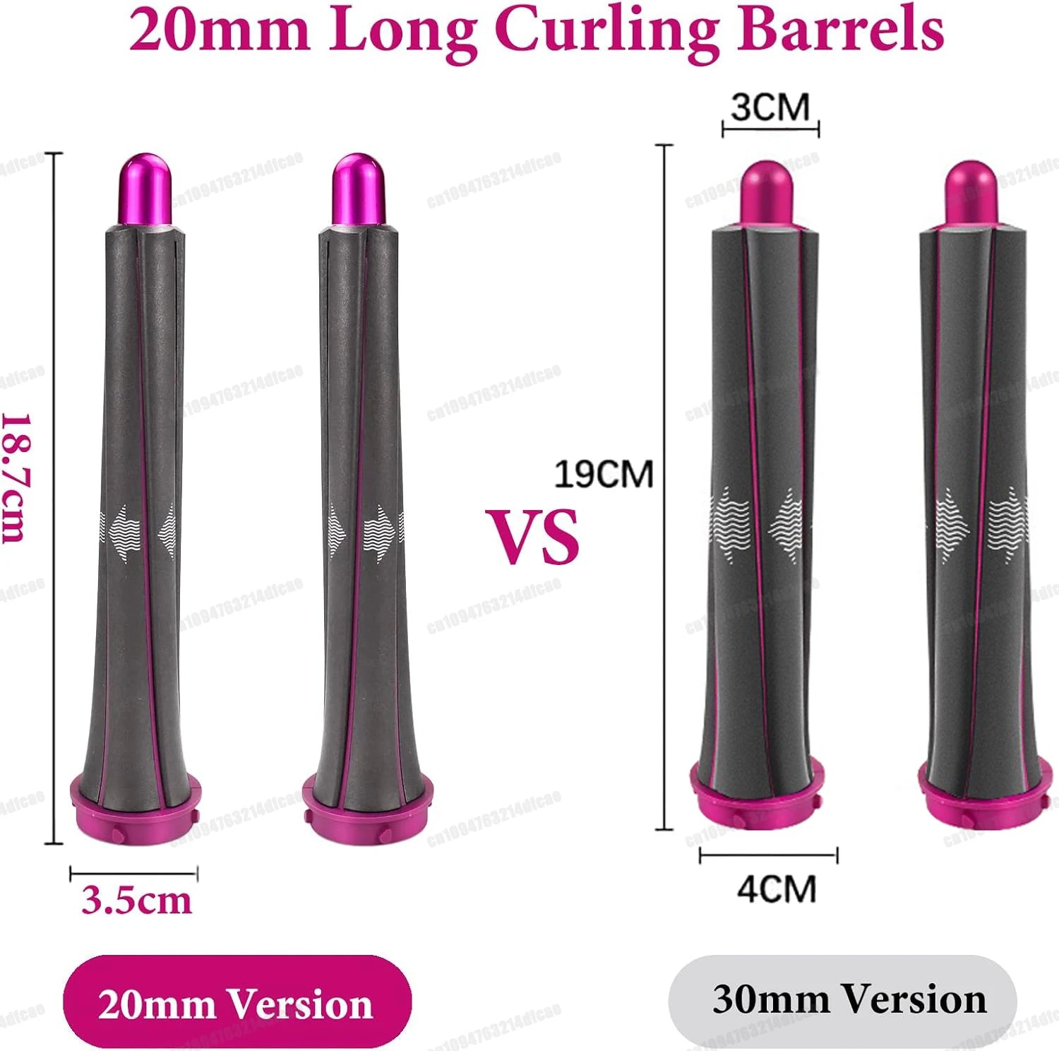 For Dyson Airwrap HS01HS05 and For Dyson HD Series Hair Dryer Attachment Auto Curling Nozzles 20/30mm Curler Wands