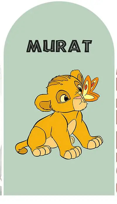 Disney Lion King Arch Covers Birthday Decorations Hakuna Matata theme Arch Wall Backdrop Banner Simba Baby Shower Background