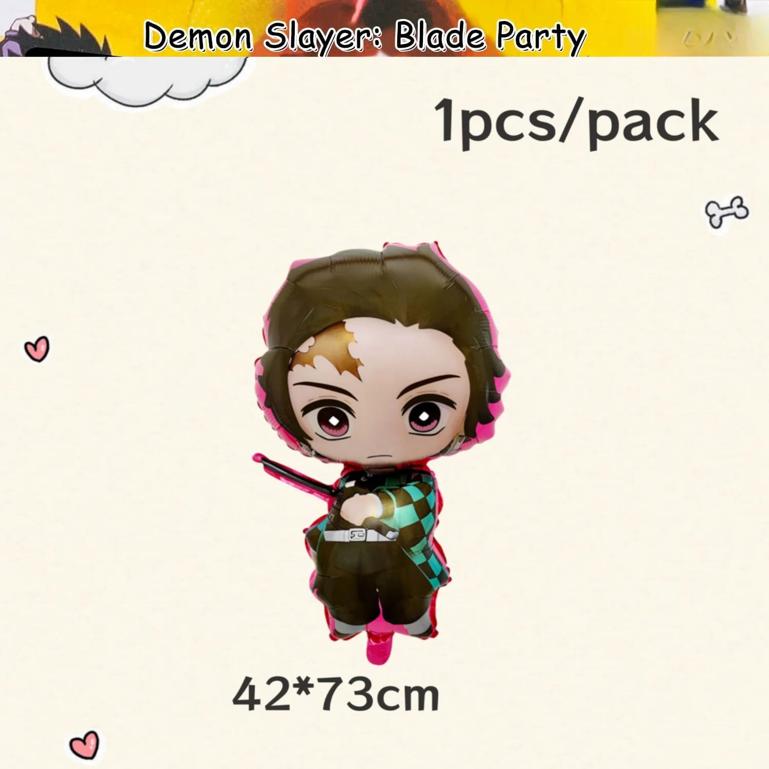 Demon Slayer Birthday Party Decor Kimetsu No Yaiba Tableware Tablecloth Plate Cup Balloon Baby Shower Kids Favors Party Supplies