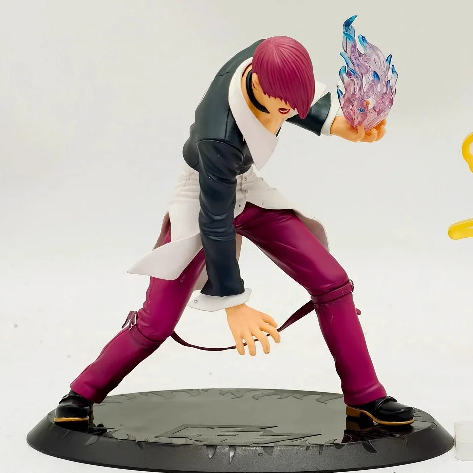 Action Figures The King of Fighters '98 SNK Gk Statue Kyo Kusanagi Iori Yagami Arcade Asamiya Game peripheral PVC Model Toy Gift
