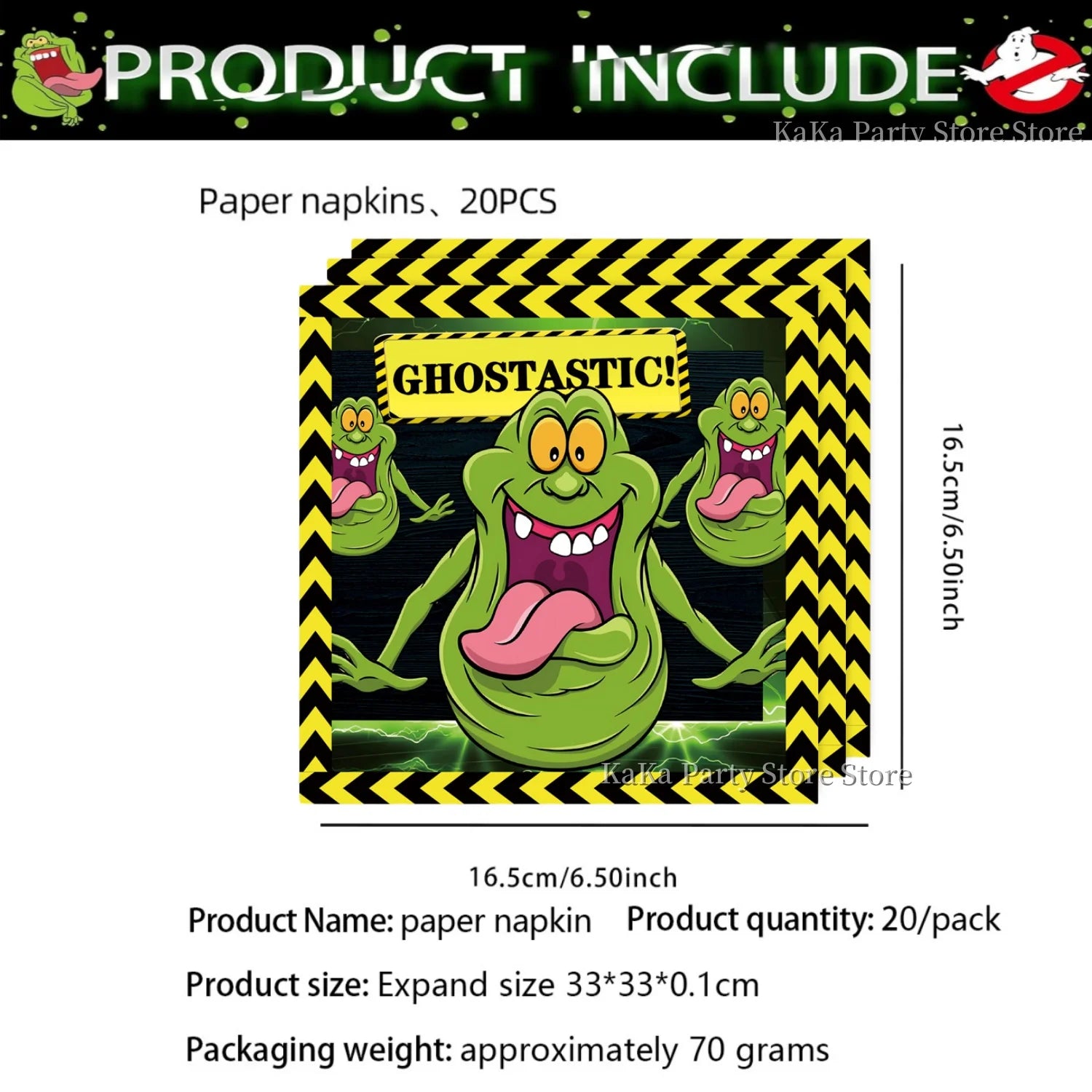 Ghost Busters Birthday Party Decor Catch Ghost Disposable Tableware Tablecloth Plate Cup Baby Shower Supplies Kids Boys Favors