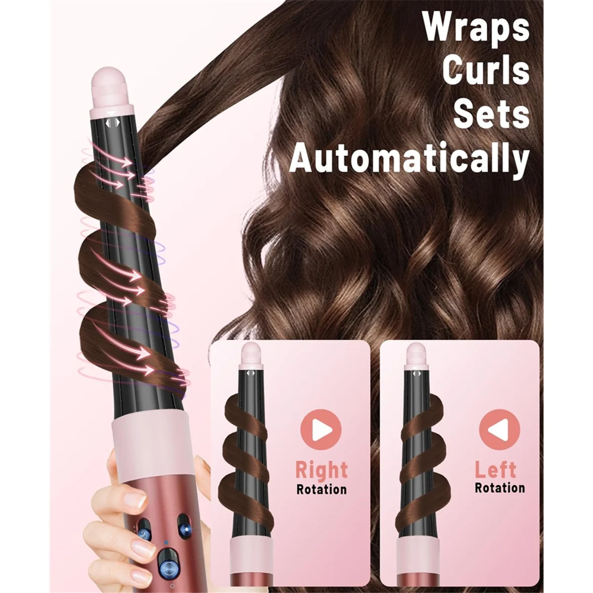 NEW 0.78-1.4inch Conical Long Barrels Attachment for Dyson Airwrap HS01 HS05 HS08 ,for Barrels Curl and Wave Curl Hair