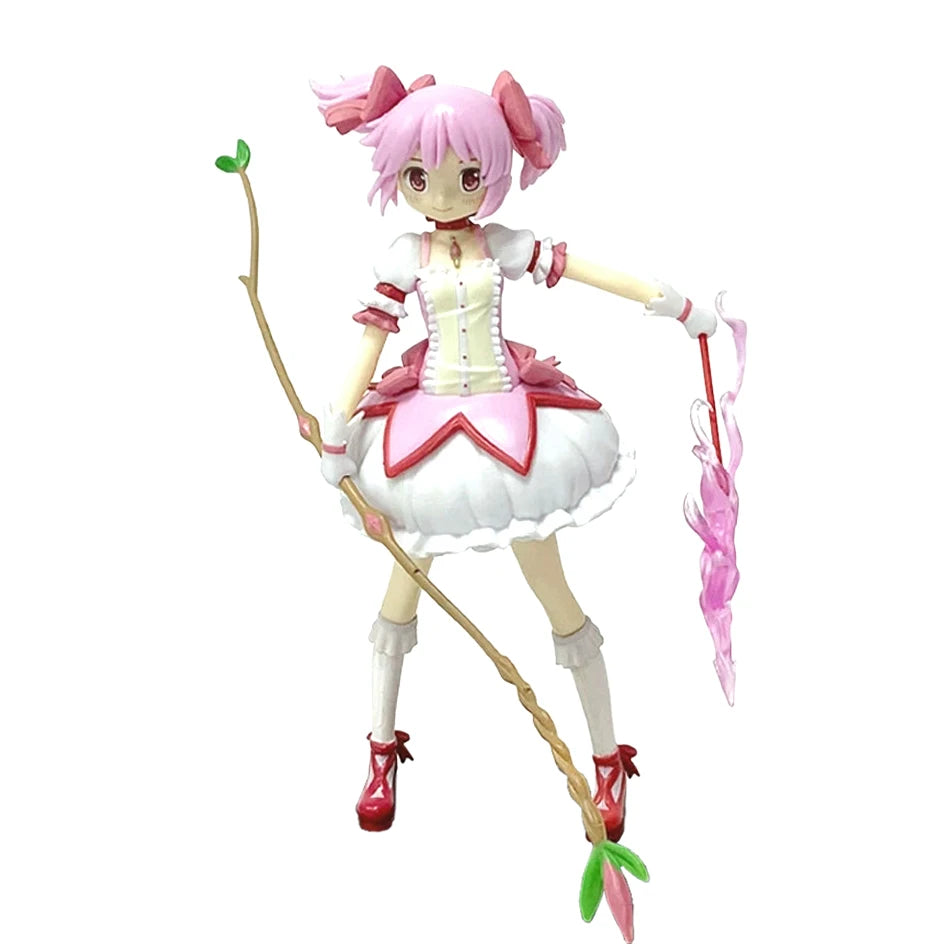 2pcs Anime Magikano Puella Magi Madoka Magica Figure PVC Model Doll Desktop Decoration Action Figurine Collecting Toys Kid Gifts