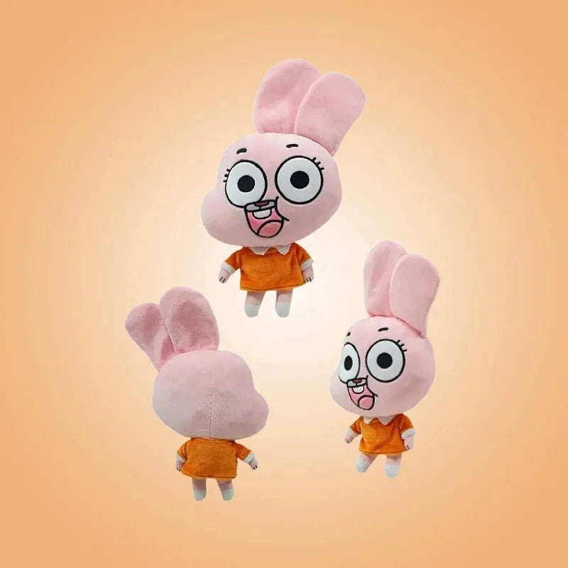 Anime The Amazing World of Gumbal Plush Toys Cute Cat Rabbit Gumball Nicole Anais Stuffed Home Decoration Toy Gift For Girl Boy