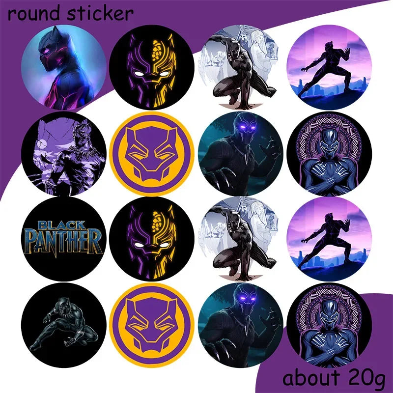 Hero Black Panther Cool Birthday Theme Favor Party Supplies Party Set Paper Cup Plate Gift Bag Banner Flag Baby Shower Supplies