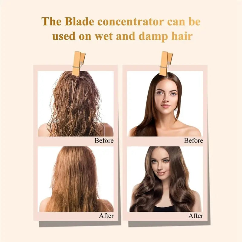 【POPULAR】Volumizing Brush And Blade Concentrator Attachment For Dyson Airwrap HS01 HS05 HS08 For Straight Curly Hair Large Round