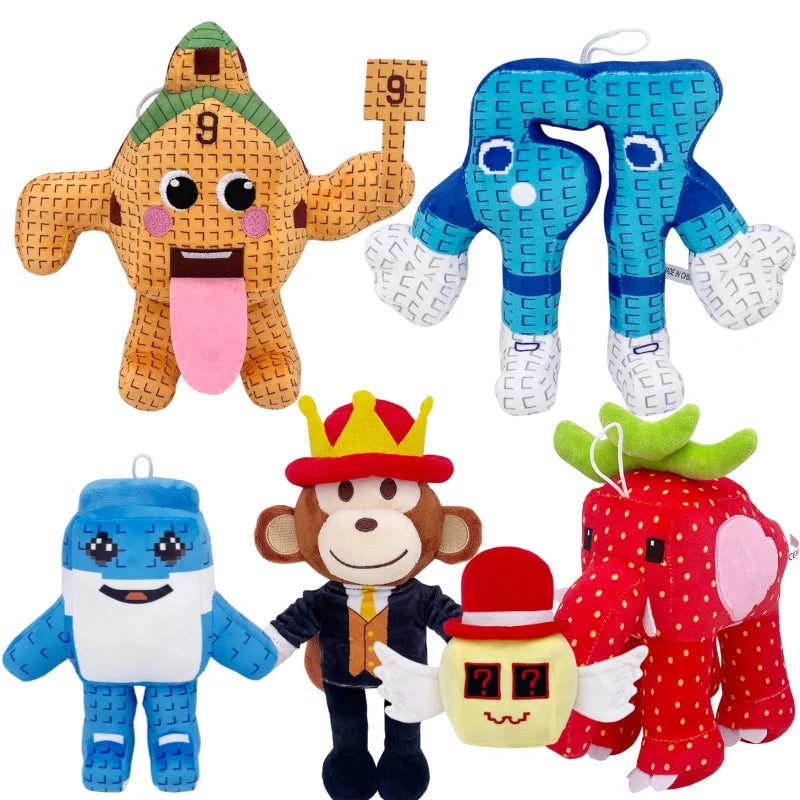2026 New Steal A Brainrot Strawberry No.9 house No.67 Elephant Guard Game plush Toy  Peripherals Toy Birthday Christmas Gifts