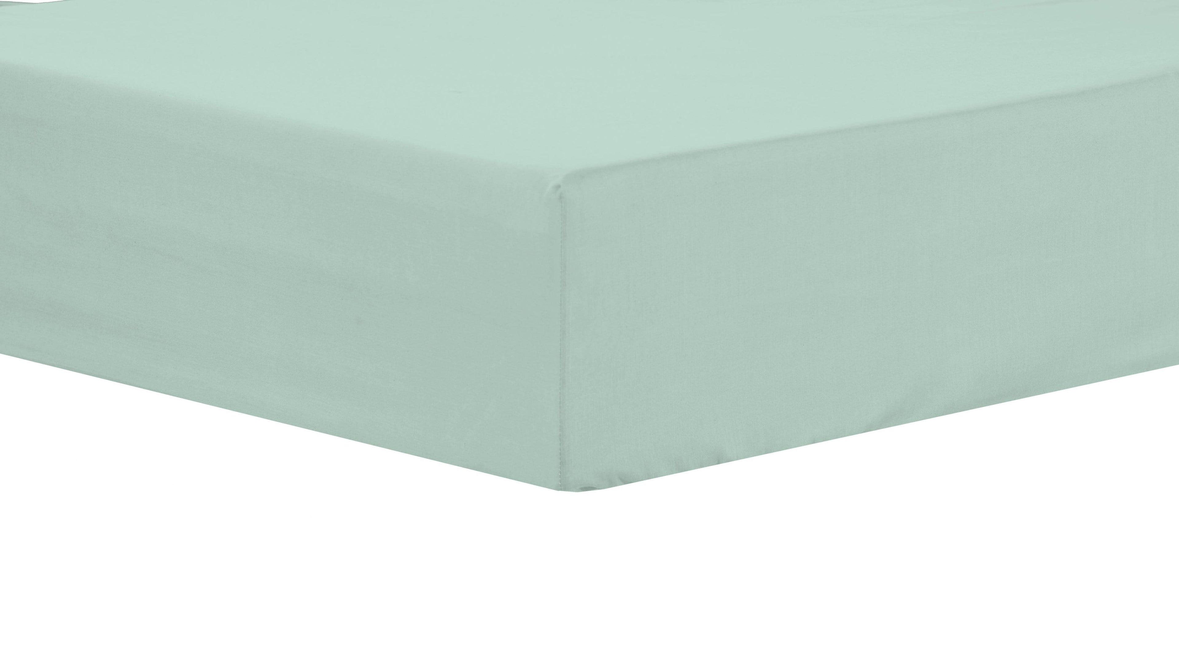 Basics Super Soft Durable Fitted Sheet High-Quality Indus Valley Cotton Linen Elasticated for Perfect Fit Multiple Sizes and Colours OEKO-TEX Certified Bedding by OLIVIA ROCCO