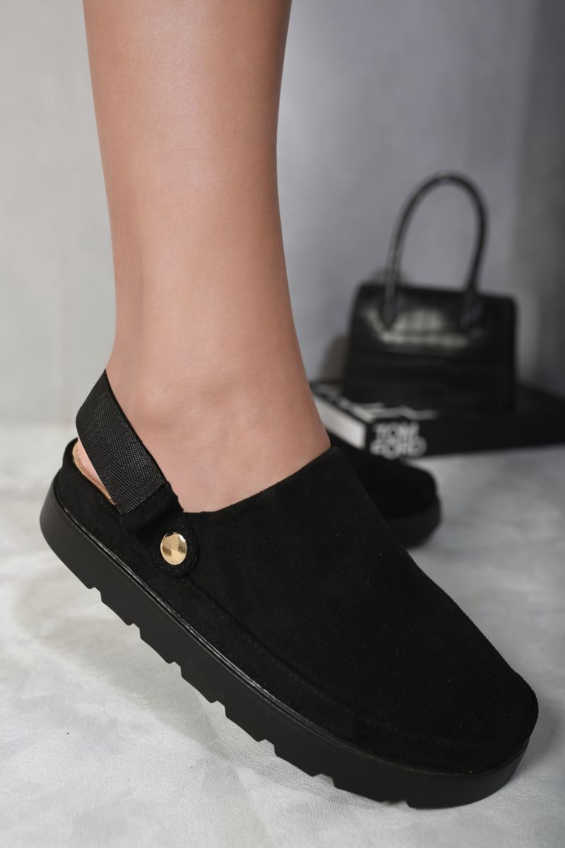 Slingback Closed Toe Clogs